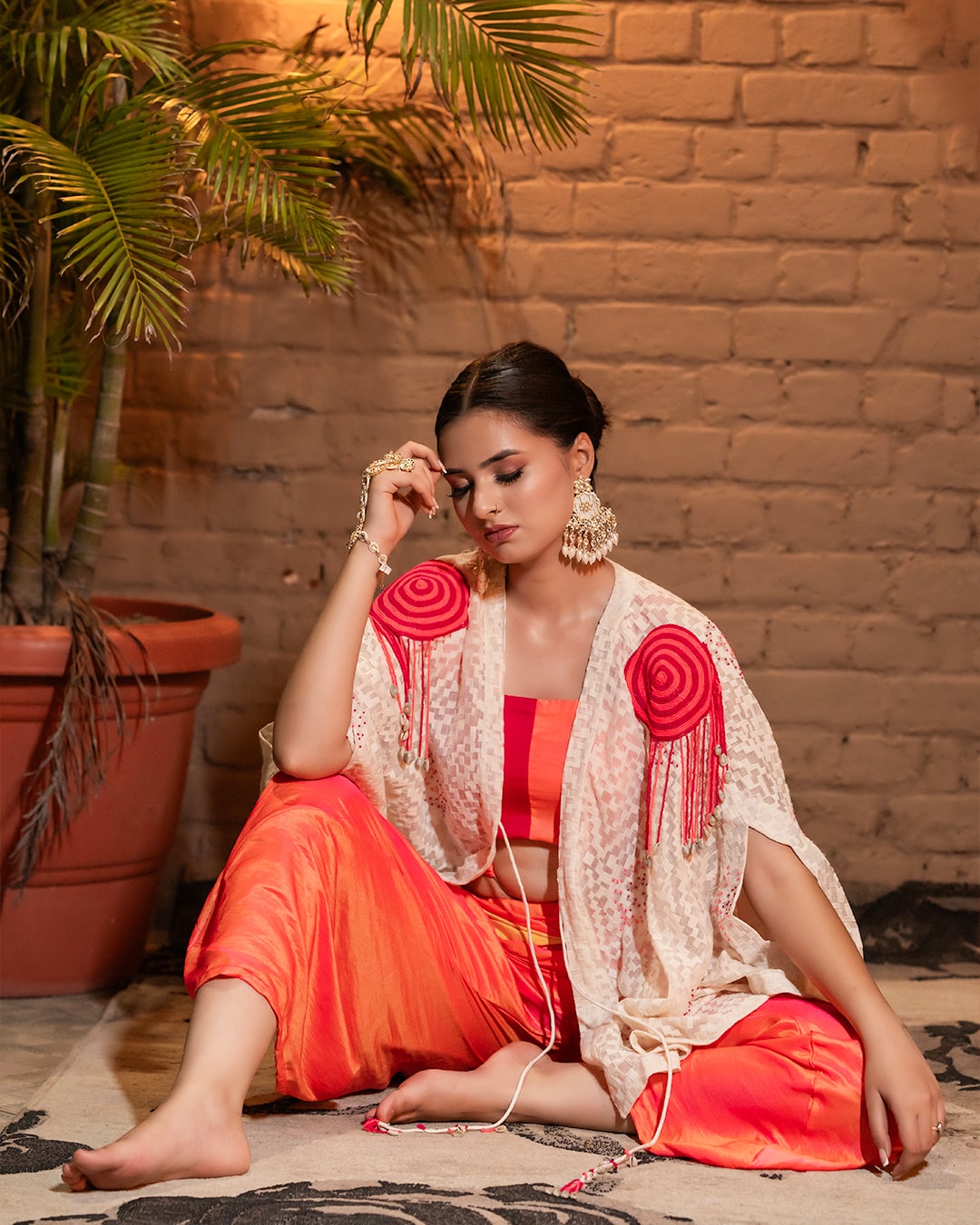 Kynah Dhoti Set